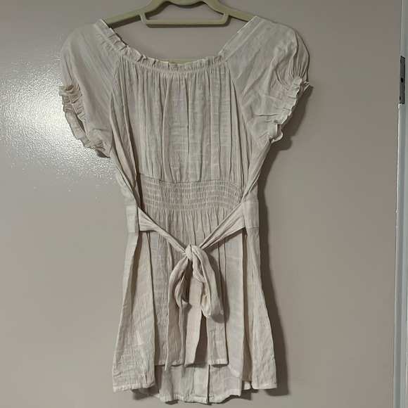Edge Design by Mine Small Cream Lace Button-Front Blouse. EUC - Picture 5 of 9